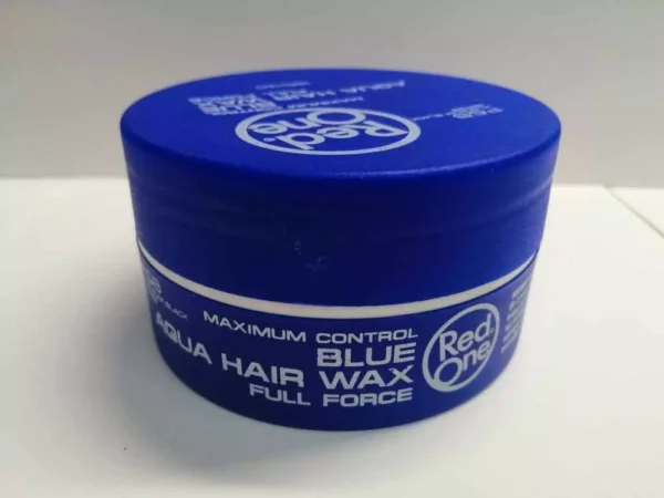 blue aqua hair wax full force red one