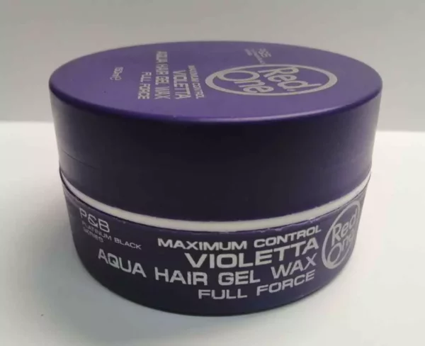 red one violetta aqua hair gel wax full force